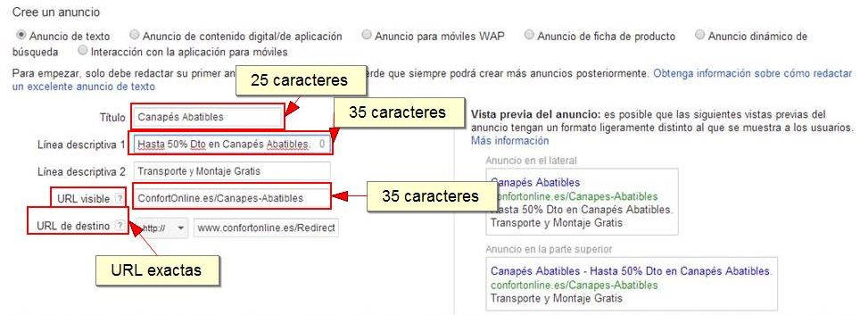 SEM - Caracteres