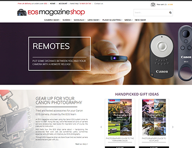 Exemple Design - EOS Magazine Shop