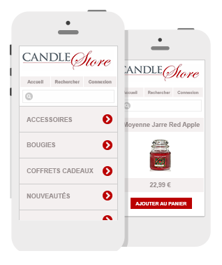 Candle Store Mobile