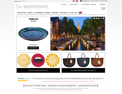 Exemple Design - Le Bazaristain