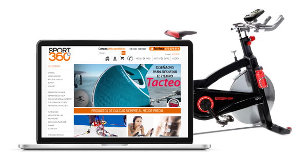 360º sports e-Commerce