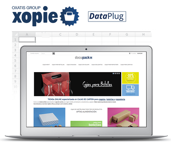 Software tienda online Xopie Dataplug
