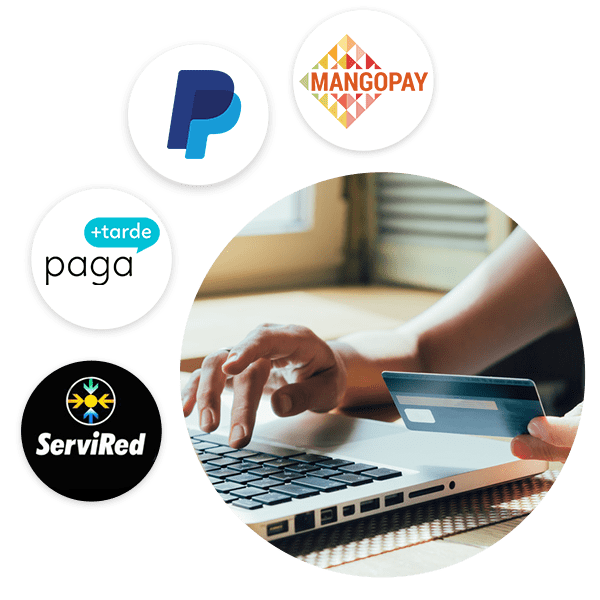 Medios de pago Xopie - Abrir una tienda online