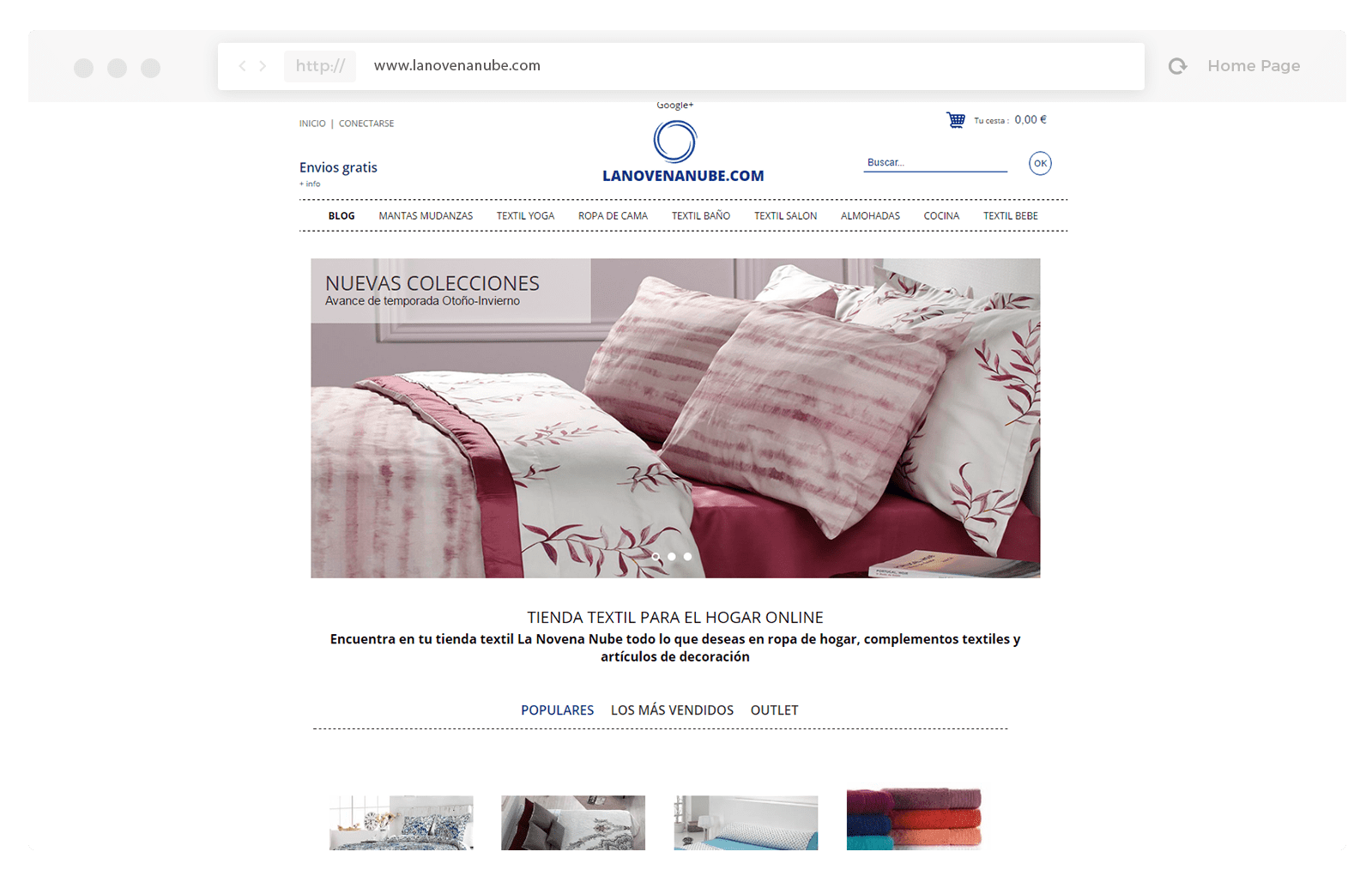 Diseño de tu tienda online - Novena Nube