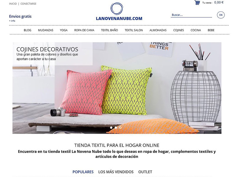 Software tienda online Lanovenanube